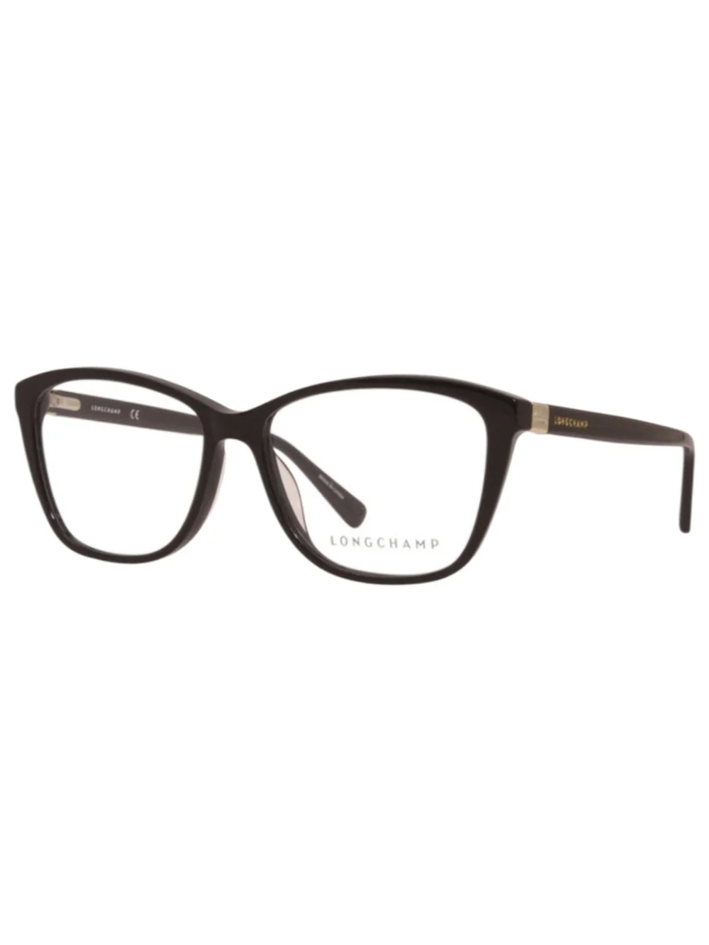 Longchamp LO2659 (001) Black Women's Rectangular Eyeglasses 53-14-140/Demo Lens